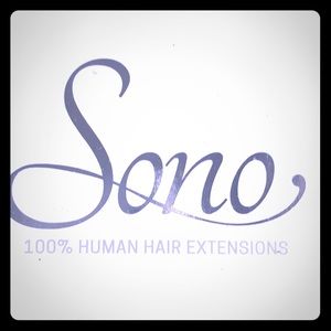 Sono 18inch 1B halo hair extensions 100% humanhair